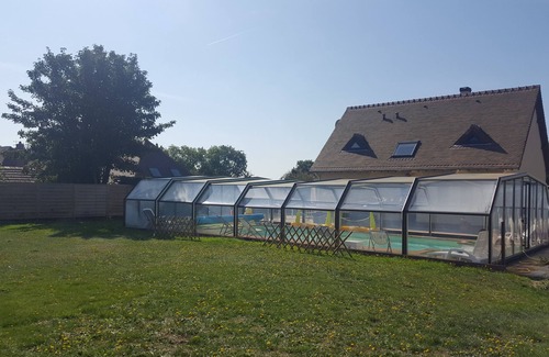 Martin-Eglise Casa | Casa con piscina cubierta en Dieppe
