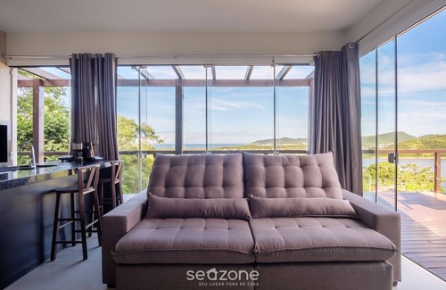 Garopaba Cabina | House With Lagoon View and Barbecue Ctm0000
