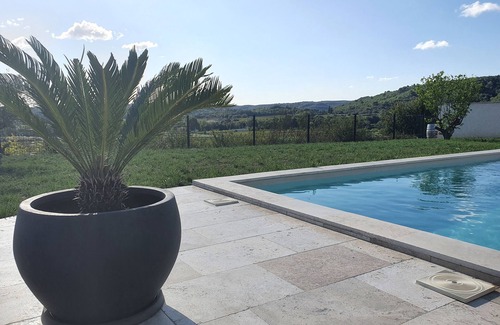 Saint-Pons-la-Calm Casa | House with panoramic view