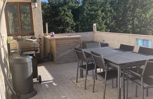 Nans-les-Pins Villa | CASA CON PISCINA Y JARDÍN 1000m
