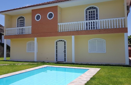 Bracui Casa | Casa con piscina, barbacoa, cubierta y 5 habitaciones en condominio - Angra dos Reis