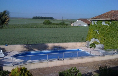 Rouffiac Casa | Casa con piscina en los viñedos de Cognac