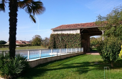 Rouffiac Casa | Casa con piscina en los viñedos de Cognac