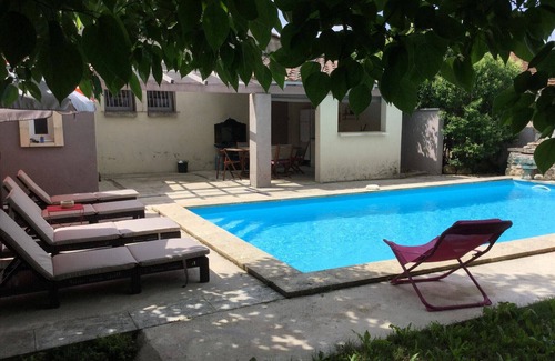 Mouries Chalet De Esquí | House with pool, Mouries Alpilles Provence 6 persons