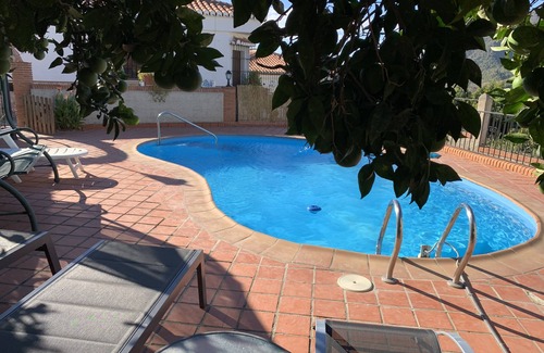 Guajar Faraguit Casa | Casa con vistas y piscina en paraje rural para 10/12 personas