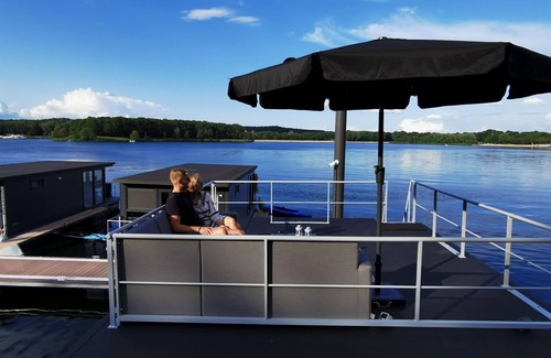 Middelaar Alquiler De Eote | Casa flotante en Mookerplas con sauna