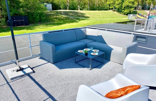 Middelaar Alquiler De Eote | Casa flotante en Mookerplas con sauna