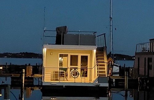 Rendbjerg Alquiler De Eote | Houseboat Hecht in Egernsund at the Marina Minde