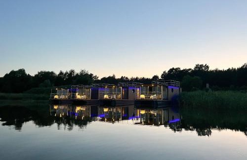 Mielno Alquiler De Eote | Houseboat in azy near Lake Jamno & Sea