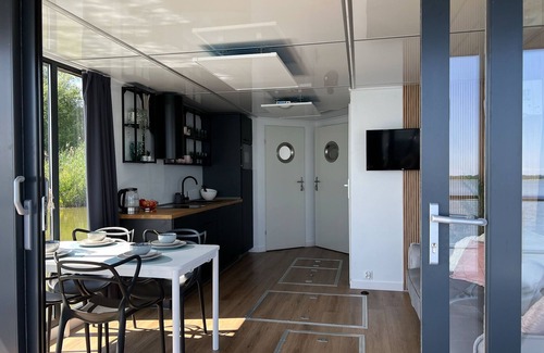 Mielno Alquiler De Eote | Casa flotante en Łazy cerca del mar Báltico