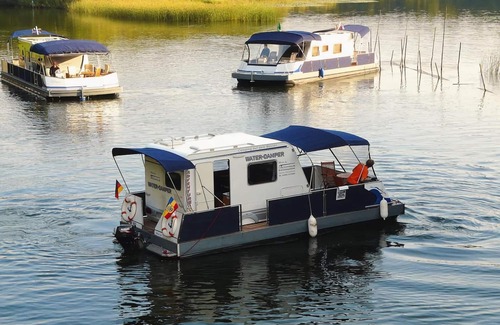 Demmin Alquiler De Eote | Houseboat on the Peene, Demmin