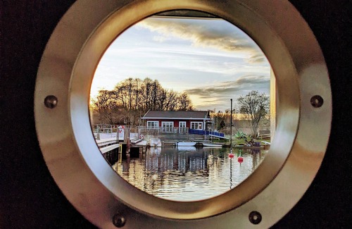Hjorted Casa | Houseboat rooftop in Blankaholm - vacation in the archipelago with roof terrace