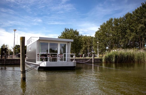 Biddinghuizen Alquiler De Eote | Houseboat uitzicht over veluwemeer, natuurlokatie, prachtige vergezichten