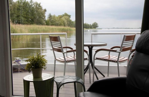 Biddinghuizen Alquiler De Eote | Houseboat uitzicht over veluwemeer, natuurlokatie, prachtige vergezichten