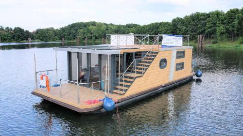 Uraz Alquiler De Eote | Houseboat Water King apartament pływający dom na wodzie łódź Hausboot 7 os