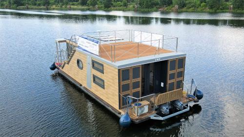 Uraz Alquiler De Eote | Houseboat Water King apartament pływający dom na wodzie łódź Hausboot 7 os