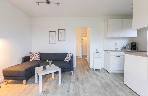 Munkbrarup Casa | Apartamento 'Ostseeblick' con terraza privada