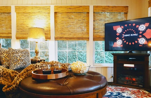 Winston - Salem Cabaña | Casa escondida de James Bond por Wake Forest y el centro de la ciudad - 007's Cozy Pad