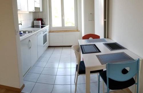 Mattenhof-Weissenbuhl Apartamento | HSH Weber - 2 Bedroom Suite Apartment with Office, Salon and Kitchen in Bern by HSH Hotel Serviced Home