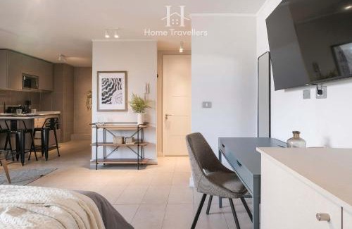 Nunoa Apartamento | HT Lujoso Estudio a pasos del Mall Plaza Egana