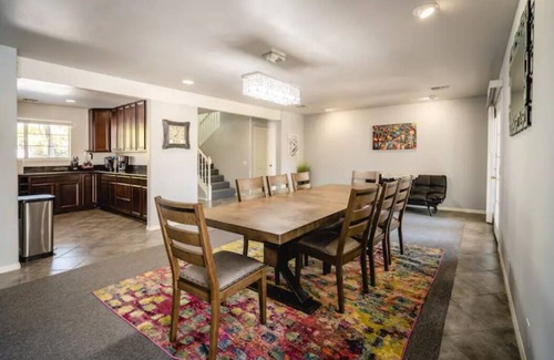Cathedral City Cove Casa | Huge Home: Pool, Grotto, Water Slide, Swim Up Bar, Hot Tub, Fire Pit, Game Room