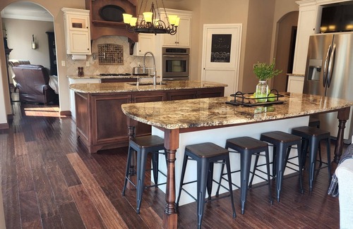 Hobart Casa | Huge home with theater, hot tub, golf cart, and just minutes from Lambeau Field!