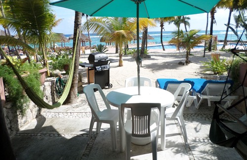 Akumal Apartamento | HUMBLE / DERECHA EN LA PLAYA / EN CONDO-HOTEL / 0. 6mi CAMINO DIRECTO PARA LLEGAR