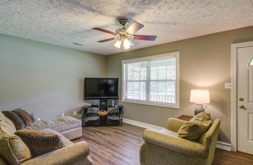 Winona Casa | Huntsville Vacation Rental with Fire Pit