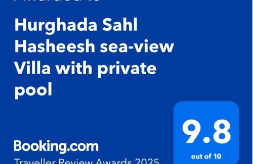 Sahl Hasheeh Villa | Hurghada Sahl Hasheesh sea-view Villa with private pool