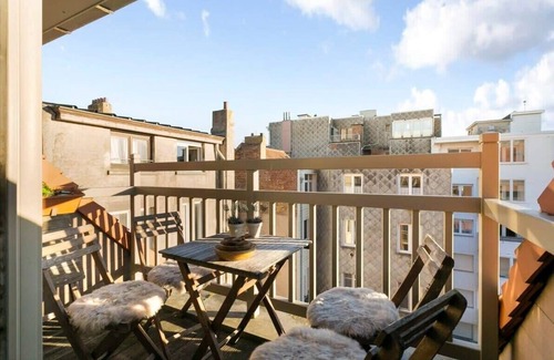 Westende Apartamento | Huswell - Sunny duplex apartment near the beach