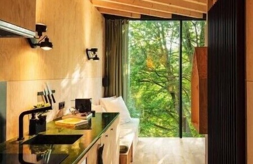 La Roche-en-Ardenne Cabina | Hutstuf - Owl & Fox - 2 cabins with private rooftop sauna