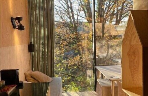 La Roche-en-Ardenne Cabina | Hutstuf - The Owl & private rooftop saunann
