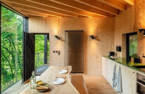 La Roche-en-Ardenne Cabina | Hutstuf - The Fox & private rooftop saunann