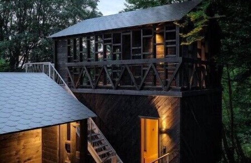 La Roche-en-Ardenne Cabina | Hutstuf - The Fox & private rooftop saunann