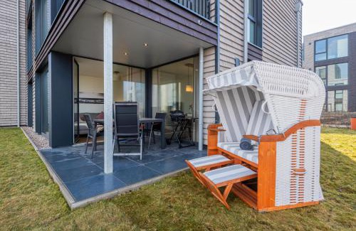 Marienleuchte Apartamento | Hygge – Familienfreundliche Ferienwohnung mit Garten & Meerblick