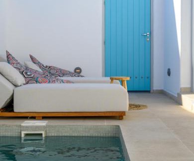 Karterados Casa | Hypnōs boutique villa with amazing heated pool with jacuzzi