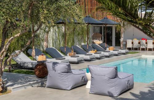Paralia Kourna Apartamento | Hypnosis Beachside Villa with Private Heated Pool