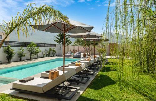 Paralia Kourna Apartamento | Hypnosis Beachside Villa with Private Heated Pool