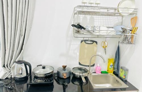 An Phu Apartamento | I Riverside 202B I Spacious Studio With Kitchen