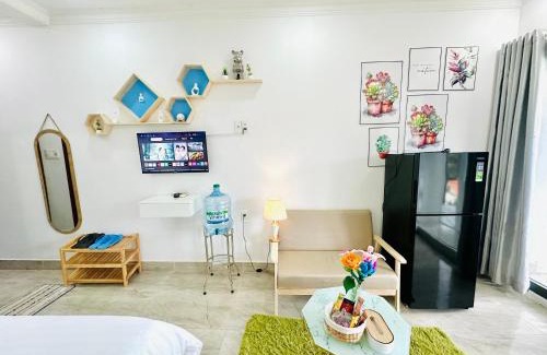 An Phu Apartamento | I RiverSide 405B I Spacious Studio W Kitchen & Balcony