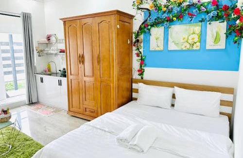 An Phu Apartamento | I RiverSide 405B I Spacious Studio W Kitchen & Balcony