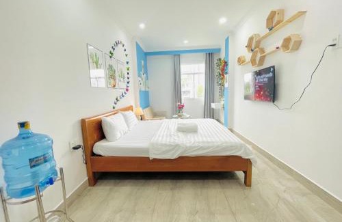 An Phu Apartamento | I RiverSide A402 I Spacious Studio W Kitchen & Park View