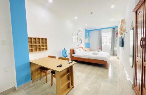An Phu Apartamento | I RiverSide A402 I Spacious Studio W Kitchen & Park View