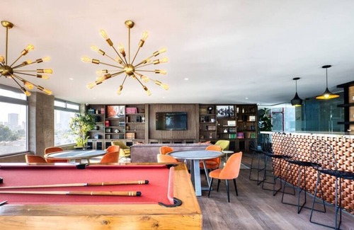Miguel Hidalgo Apartamento | Ideal Apt w/Pvt Balcony | Great Rooftop+Gym+Pool