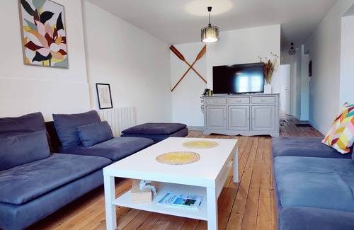 Granville Apartamento | Ideal for families in the center of Granville