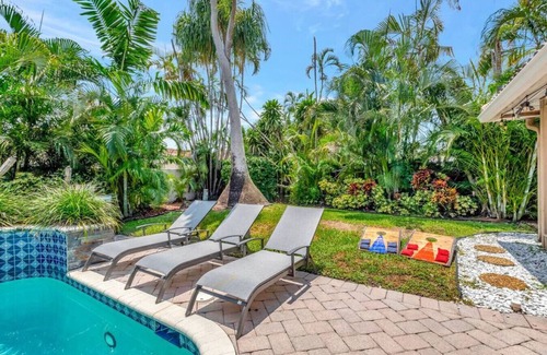 Boca Raton Casa | Idyllic Boca Pool Home: 4/2.5 + Study-FAU & Mizner