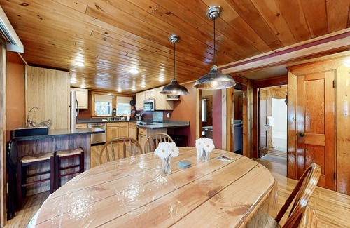Laconia Casa | Idyllic lake retreat with pool, patio, & game room - near beach, skiing, & golf