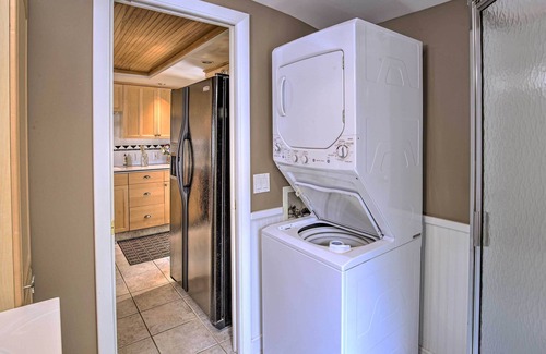 Cadillac Cabaña | Idyllic Lakefront Haven w/ Patio & Fire Pit!