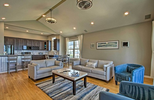 Atlantic City Cabaña | Idyllic Oceanfront Home on Atlantic City Boardwalk