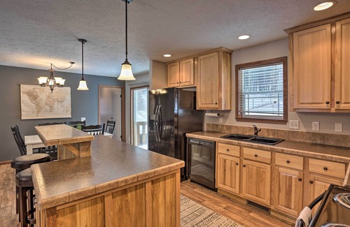 Sturgis Casa | Idyllic Sturgis Home w/ Fire Pit & Large Deck!